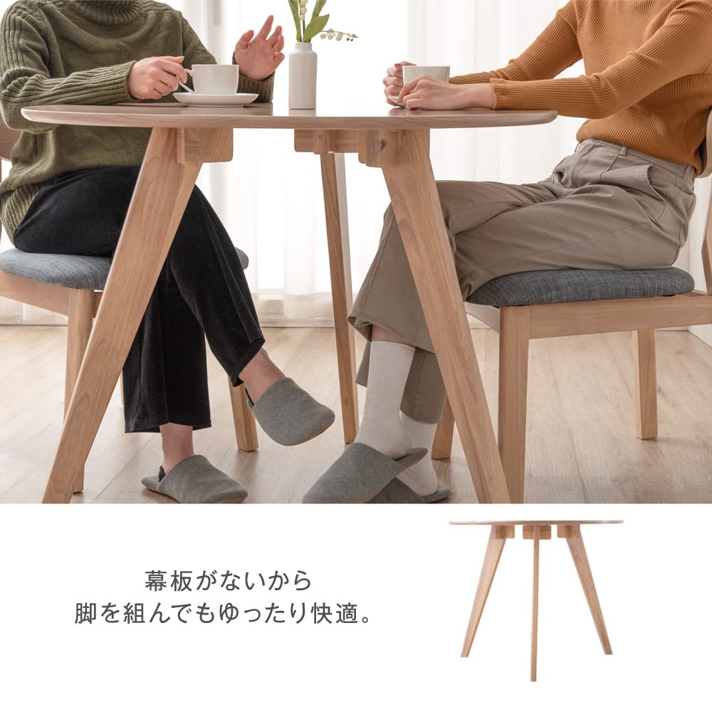 ダイニングテーブル　ワイスワイス　90✖️90 美品　オーク ダイニングテーブル ワイスワイス 90✖️90 美品 オーク